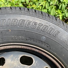 タイヤ鉄ホイルの画像