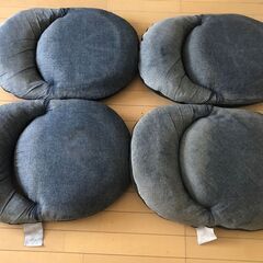 ニトリコンパクト　座椅子4個セット　（お届け可）の画像