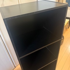 カラーボックス ブラックの画像