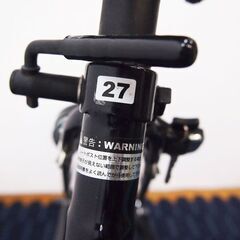 シティサイクル 自転車 27インチ 黒 乗り出し23年12月～ KA01の画像