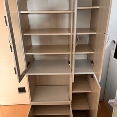 食器棚　ナフコ製の画像