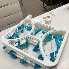 石2511-127 プラスチック製ピンチハンガー 42ピンチ 中古の画像