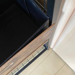 木目調　ラックの画像