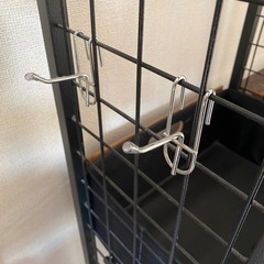 木目調　ラックの画像