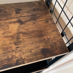 木目調　ラックの画像