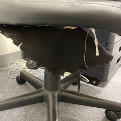 【オフィスチェア(肘置き無)】本社移転のため、売ります。の画像
