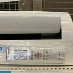「安心の6ヶ月保証付。【壁掛けエアコン IRIS OHYAMA IRR-2219C 2018年製 2.2KW リモコン付】取りに来れる方限定。」の画像