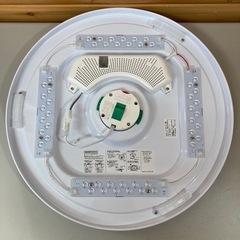 ニトリ LEDシーリングライト 8畳 ラスタル2 商品CD:8380215 リモコン付属(電池別) 通電OK 動作品 A044の画像