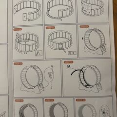 KUMMO 木製キャットホイール 猫ランニング Lサイズの画像