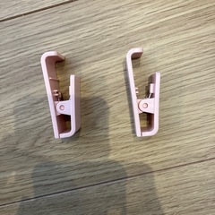 調味料スチール棚とクリップ2個の画像