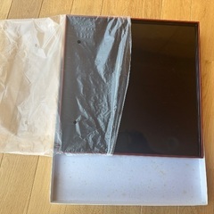 美品　山中塗　角両面盆　5枚組の画像