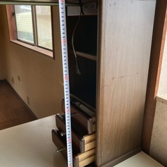 無料❗️食器棚付きカウンターテーブルの画像