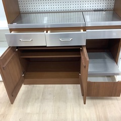 【unico】美品3枚扉レンジボードのご紹介です【トレファク東大阪箕輪店】の画像