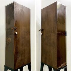 【当時物・動作品】Yama Super '65 ヤマアイ 東芝殺菌灯使用 理容室用 紫外線消毒器 ステリライザー ビンテージ 通電OK 昭和レトロ E0EY0108の画像