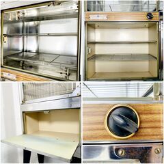 【当時物・動作品】Yama Super '65 ヤマアイ 東芝殺菌灯使用 理容室用 紫外線消毒器 ステリライザー ビンテージ 通電OK 昭和レトロ E0EY0108の画像