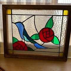 お取り引き予定者が決まりました　ハンドメイド　ステンドグラスの画像