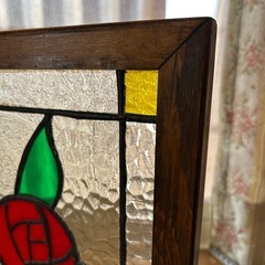 お取り引き予定者が決まりました　ハンドメイド　ステンドグラスの画像