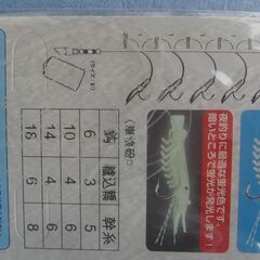 五目胴突き仕掛け　９枚セット　船釣り　防波堤釣り　釣り公園　釣具　釣り具の画像