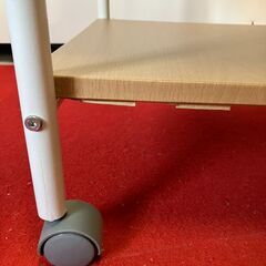 【お持ち帰り限定】キャスター付きレンジワゴン　商品番号:218の画像