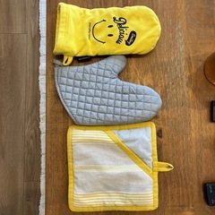 studioCLIPの土鍋　鍋つかみと鍋敷きの画像