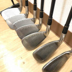 ss7876　メンズ ゴルフクラブフルセット 13本セット キャディバッグ付き Macgregor ゴルフセット 男性用 右利き 右打ち クラブセット ドライバー アイアン パター ゴルフクラブ 中古の画像