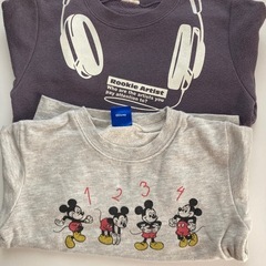 男の子　裏起毛トレーナー120cmの画像