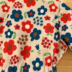 女の子向け　スノーウェア  100cmの画像