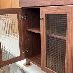 🍽️NITORI/ニトリ🍽️レンジボード/ショコレア🍽️1人暮らし🍽️モダン🍽️2616の画像