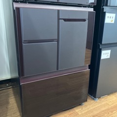 「安心の6ヶ月保証付。【３ドア冷蔵庫 SHARP SJ-GW36E-R 2019年製 356L 101L】取りに来れる方限定。」の画像