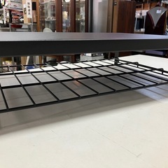 I2511-129 レンジ上ラック 棚2段 ブラック 中古の画像