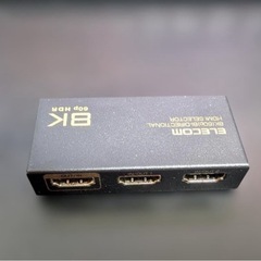 エレコム(ELECOM) HDMI切替器 8K60Hz/4K120Hz対応 双方向の画像