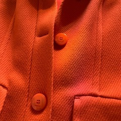 TWINRE Tオレンジロングコートの画像