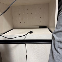 キッチンスライド式収納の画像