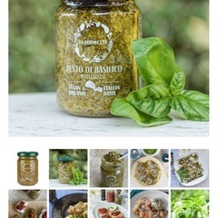 未開封　ラ・クチネッタ 有機バジルペースト 130gの画像