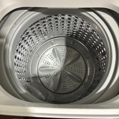 洗濯機  乾燥機付き 一人暮らし 4.5kg  コンパクト 防振 かさ上げ台の画像