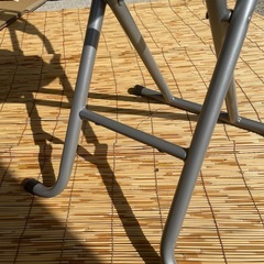 山善　折りたたみ椅子　の画像