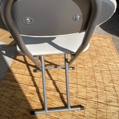 山善　折りたたみ椅子　の画像