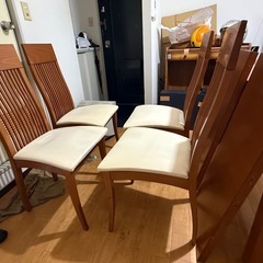 【堀江の家具】高級ダイニングテーブルセットの画像