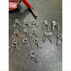 バーベルプレートクリップ14点セットの画像