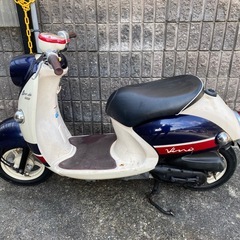 現状渡レストアベース　2018年式　低走行1万kmヤマハ　ビーノデラックスの画像