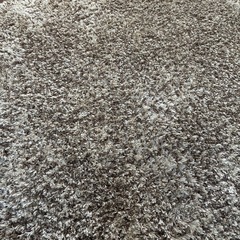 IKEA円形ラグ　茶系  の画像