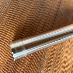 ステンレス　金属　円筒形　パイプ　手すりの棒　※パイプのみの画像
