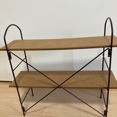 ミニキッチンシェルフ　2段の画像