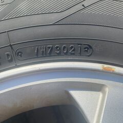 パジェロミニ　純正ホイール付きタイヤの画像