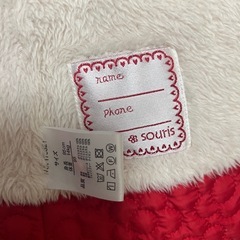 Sourisの赤色のアウター（95cm）の画像