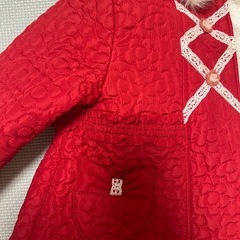 Sourisの赤色のアウター（95cm）の画像