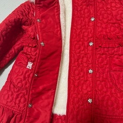 Sourisの赤色のアウター（95cm）の画像