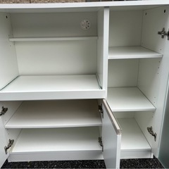 食器棚、キッチン収納、レンジ台の画像