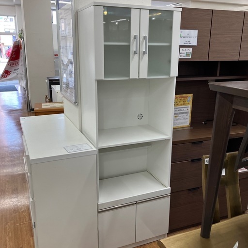 レンジボード ニトリ フォルムN ホワイト スリムタイプ 【取りに来れる方限定】