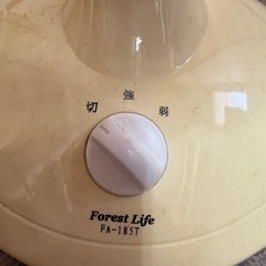 卓上型扇風機の画像